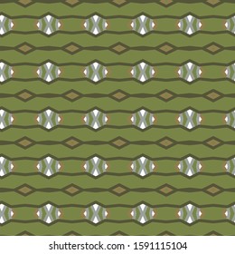 Seamless vector pattern. Background texture in geometric ornamental style.