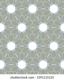 Seamless vector pattern. Background texture in geometric ornamental style.