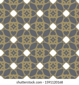 Seamless vector pattern. Background texture in geometric ornamental style.