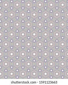 Seamless vector pattern. Background texture in geometric ornamental style.