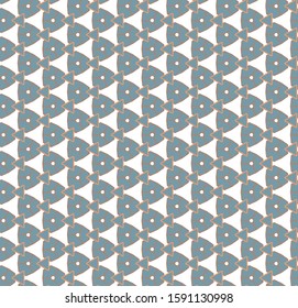 Seamless vector pattern. Background texture in geometric ornamental style.
