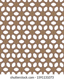 Seamless vector pattern. Background texture in geometric ornamental style.