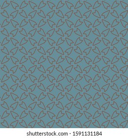 Seamless vector pattern. Background texture in geometric ornamental style.