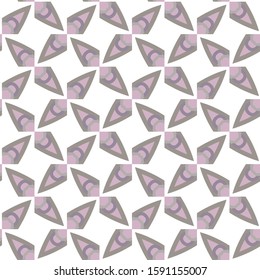 Seamless vector pattern. Background texture in geometric ornamental style.