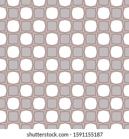 Seamless vector pattern. Background texture in geometric ornamental style.