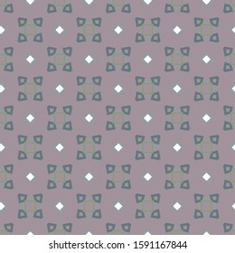 Seamless vector pattern. Background texture in geometric ornamental style.