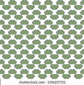 Seamless vector pattern. Background texture in geometric ornamental style.