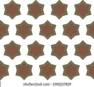 Seamless vector pattern. Background texture in geometric ornamental style.