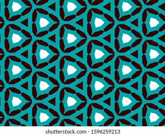 Seamless vector pattern. Background texture in geometric ornamental style.