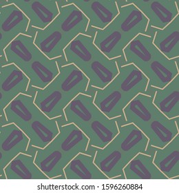 Seamless vector pattern. Background texture in geometric ornamental style.