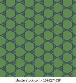Seamless vector pattern. Background texture in geometric ornamental style.