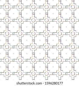 Seamless vector pattern. Background texture in geometric ornamental style.