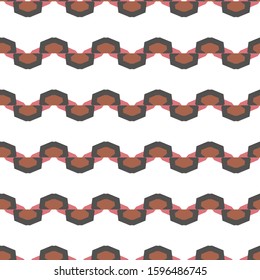 Seamless vector pattern. Background texture in geometric ornamental style.