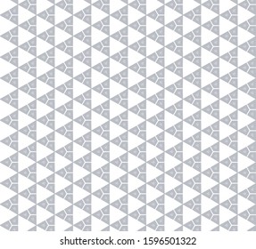 Seamless vector pattern. Background texture in geometric ornamental style.