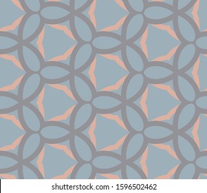 Seamless vector pattern. Background texture in geometric ornamental style.