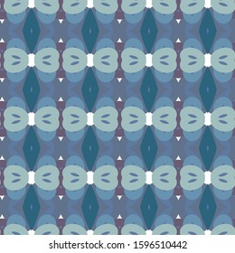 Seamless vector pattern. Background texture in geometric ornamental style.