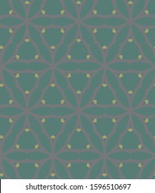 Seamless vector pattern. Background texture in geometric ornamental style.