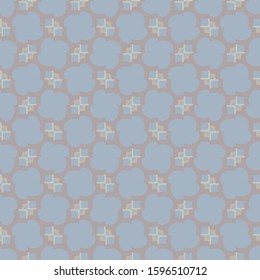Seamless vector pattern. Background texture in geometric ornamental style.