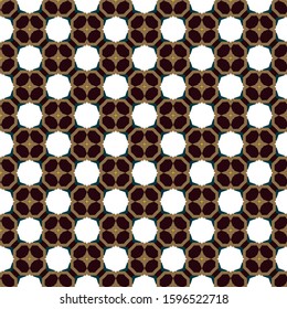 Seamless vector pattern. Background texture in geometric ornamental style.