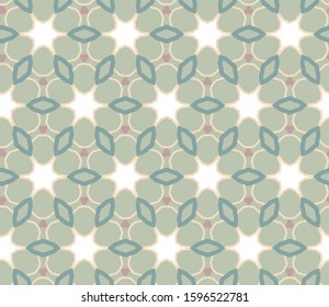 Seamless vector pattern. Background texture in geometric ornamental style.