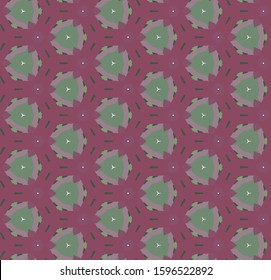 Seamless vector pattern. Background texture in geometric ornamental style.