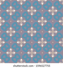Seamless vector pattern. Background texture in geometric ornamental style.