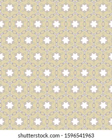 Seamless vector pattern. Background texture in geometric ornamental style.