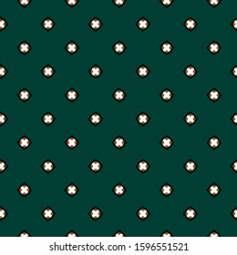 Seamless vector pattern. Background texture in geometric ornamental style.