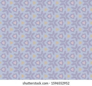 Seamless vector pattern. Background texture in geometric ornamental style.