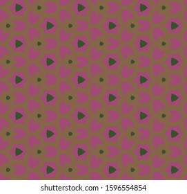 Seamless vector pattern. Background texture in geometric ornamental style.