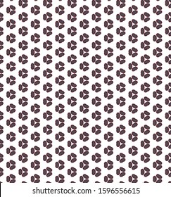Seamless vector pattern. Background texture in geometric ornamental style.