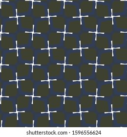 Seamless vector pattern. Background texture in geometric ornamental style.