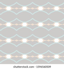 Seamless vector pattern. Background texture in geometric ornamental style.