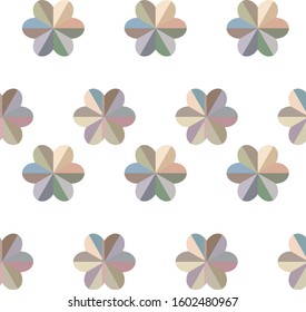 Seamless vector pattern. Background texture in geometric ornamental style.