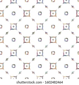 Seamless vector pattern. Background texture in geometric ornamental style.