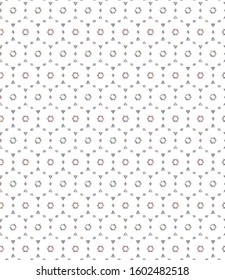 Seamless vector pattern. Background texture in geometric ornamental style.
