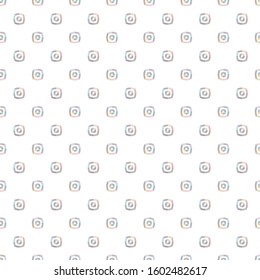 Seamless vector pattern. Background texture in geometric ornamental style.