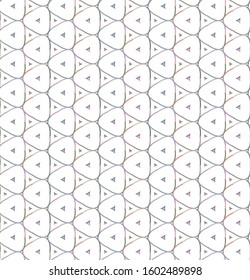 Seamless vector pattern. Background texture in geometric ornamental style.