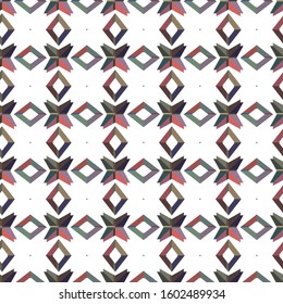 Seamless vector pattern. Background texture in geometric ornamental style.