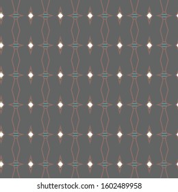 Seamless vector pattern. Background texture in geometric ornamental style.
