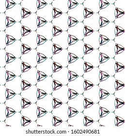 Seamless vector pattern. Background texture in geometric ornamental style.