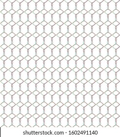 Seamless vector pattern. Background texture in geometric ornamental style.