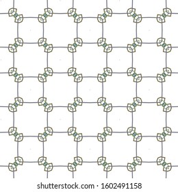 Seamless vector pattern. Background texture in geometric ornamental style.