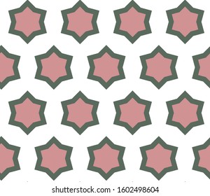 Seamless vector pattern. Background texture in geometric ornamental style.