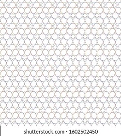 Seamless vector pattern. Background texture in geometric ornamental style.