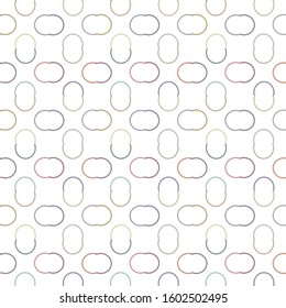 Seamless vector pattern. Background texture in geometric ornamental style.