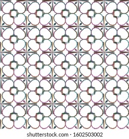 Seamless vector pattern. Background texture in geometric ornamental style.