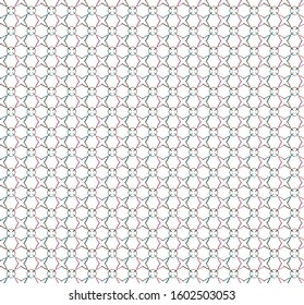 Seamless vector pattern. Background texture in geometric ornamental style.