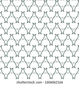 Seamless vector pattern. Background texture in geometric ornamental style.
