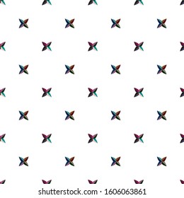 Seamless vector pattern. Background texture in geometric ornamental style.